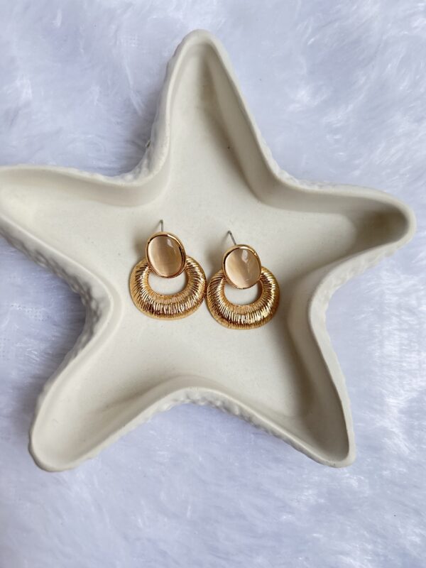Anti Tarnish Gold Earrings