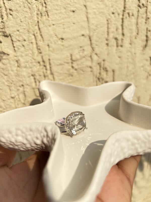 AD Ring white stone - Image 2