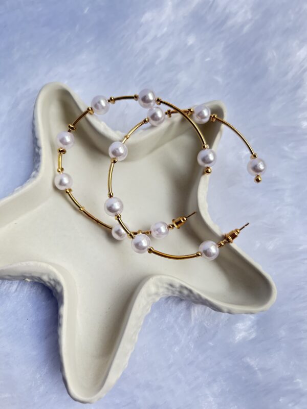 Anti Tarnish Gold Earrings