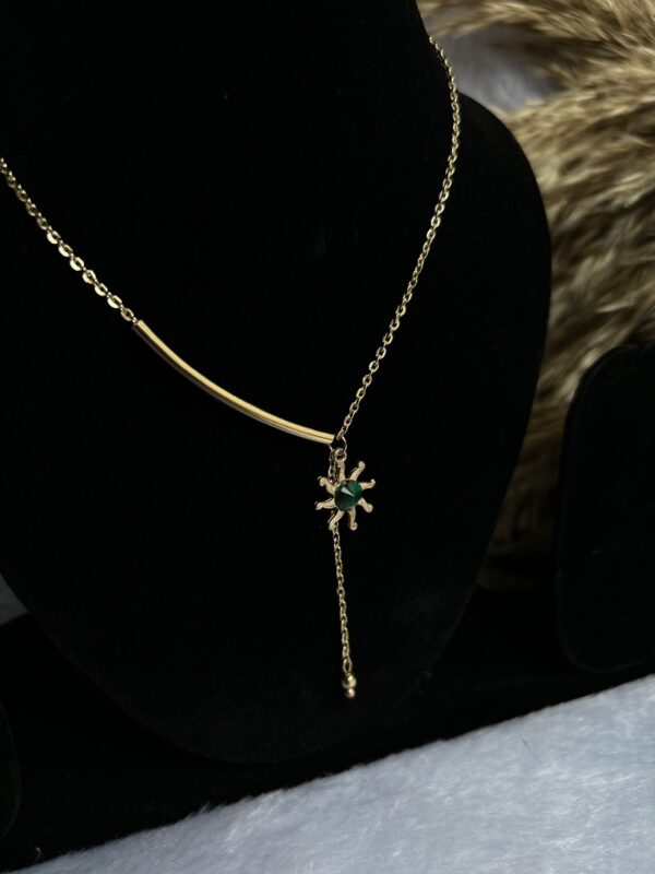 stainless Necklace With Earrings - Image 3