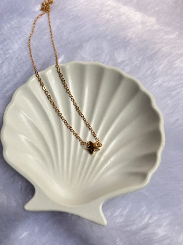 Gold Chain with star pendant - Image 2