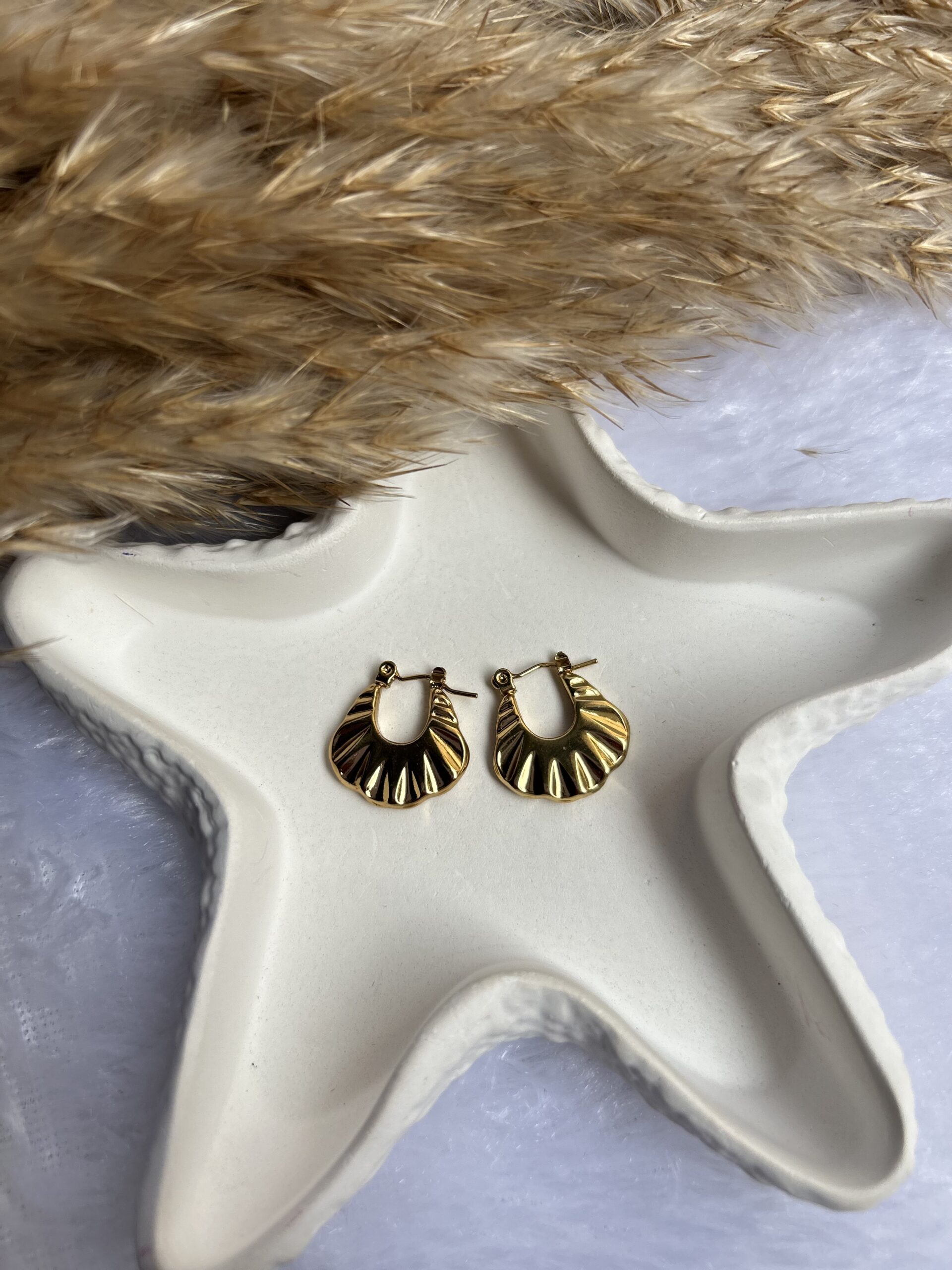 Anti tarnish earrings 253c