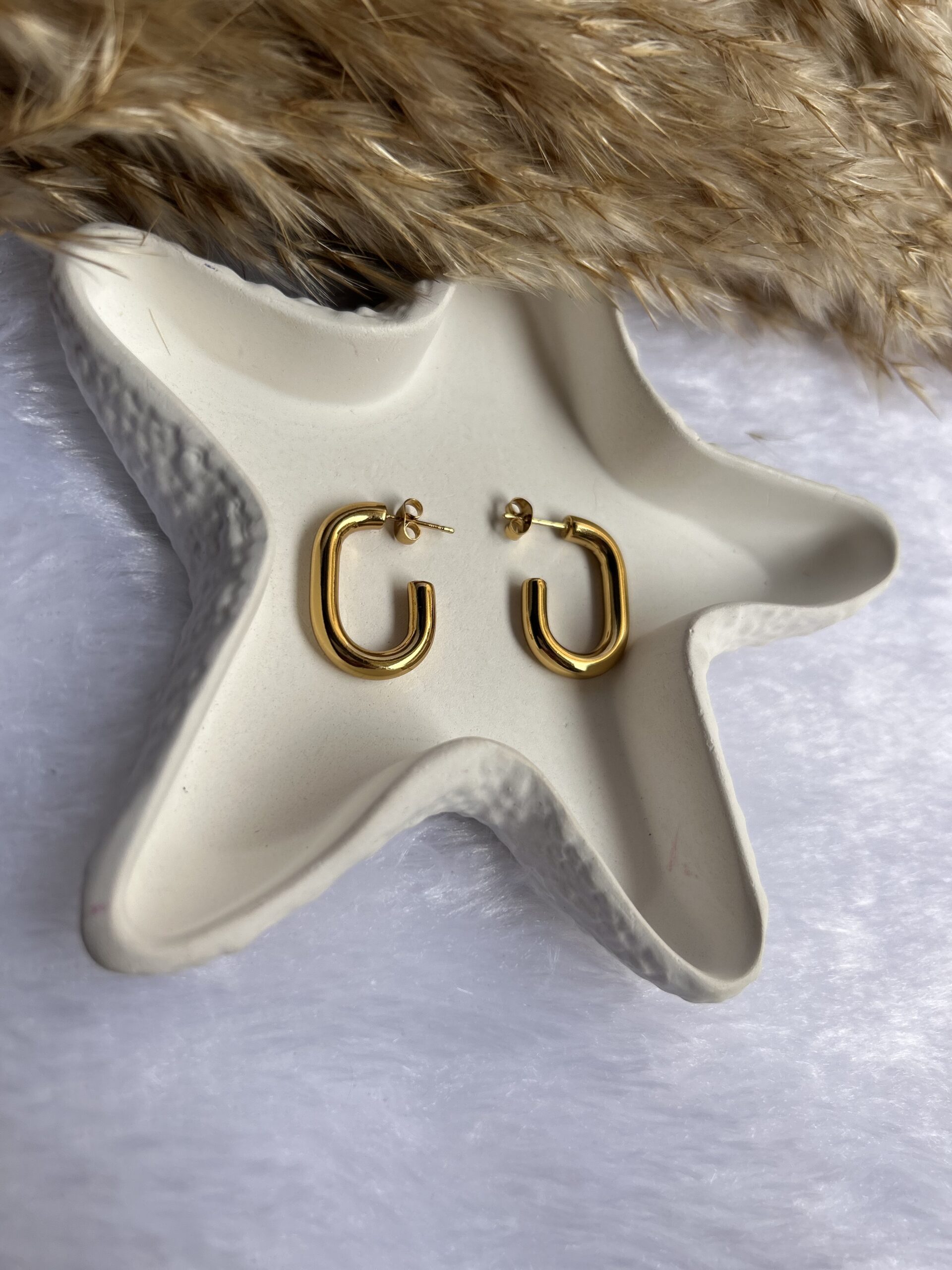 Anti tarnish earrings