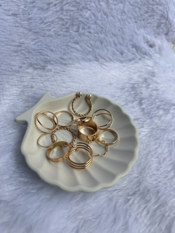 Gold Ring combo set - Image 2