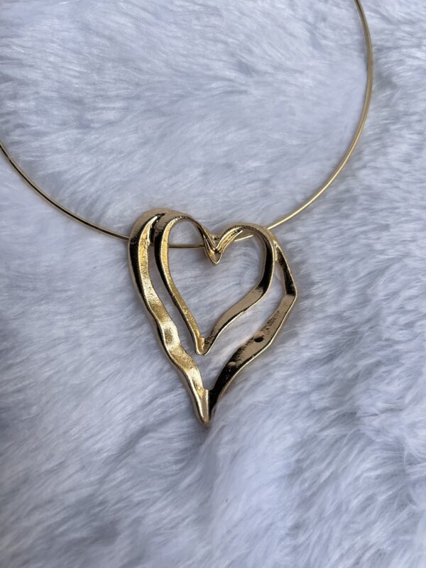 Anti-Tarnish Heart Necklace✨ - Image 2