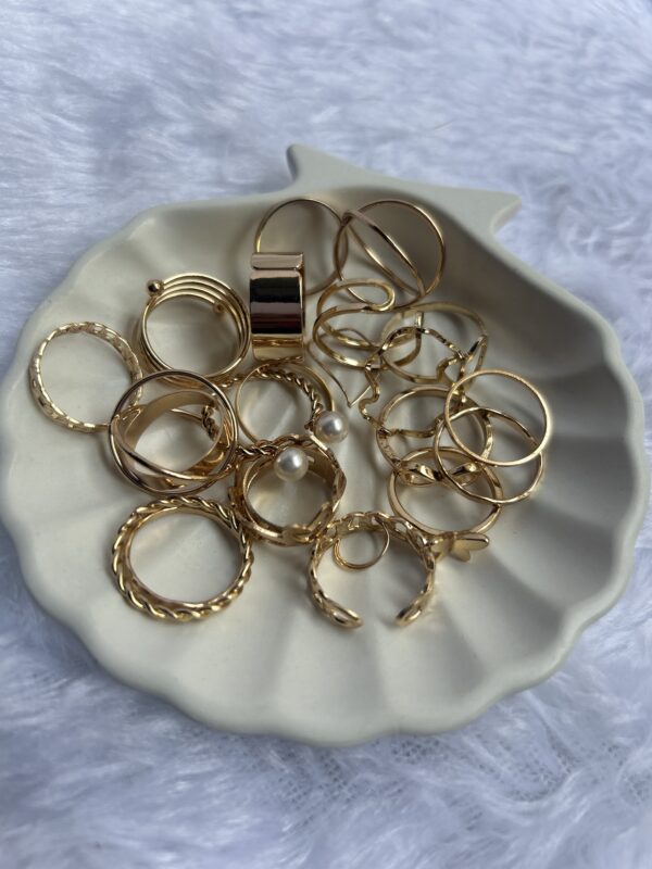Combo Set of Anti tarnish  Rings - Image 3