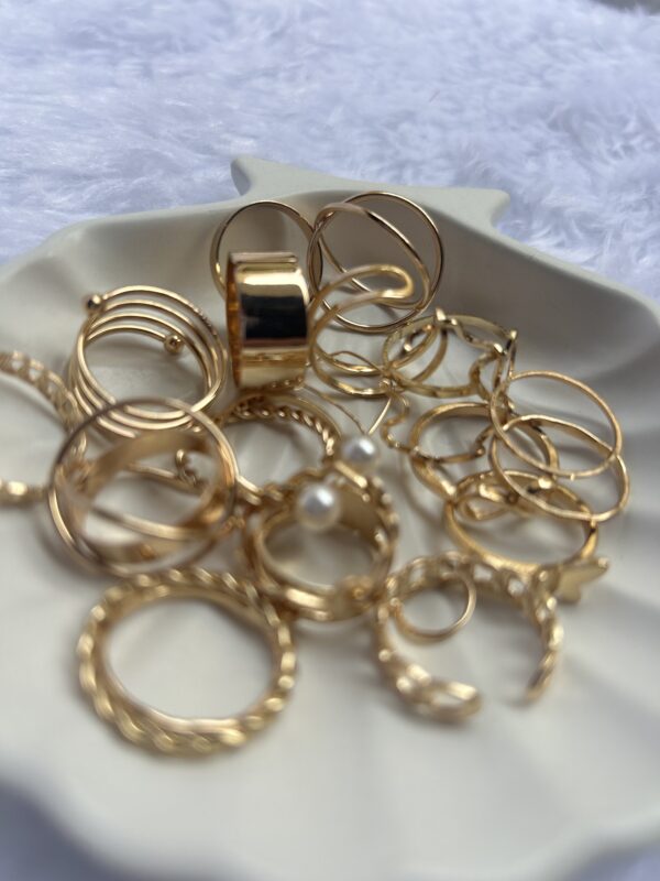 Combo Set of Anti tarnish  Rings - Image 2