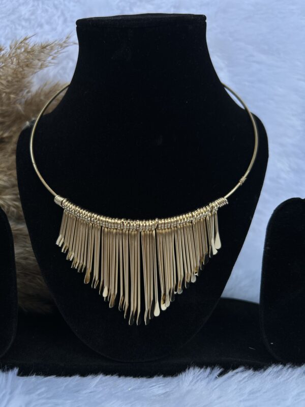 Anti-Tarnish Gold Plated Necklace - Image 3