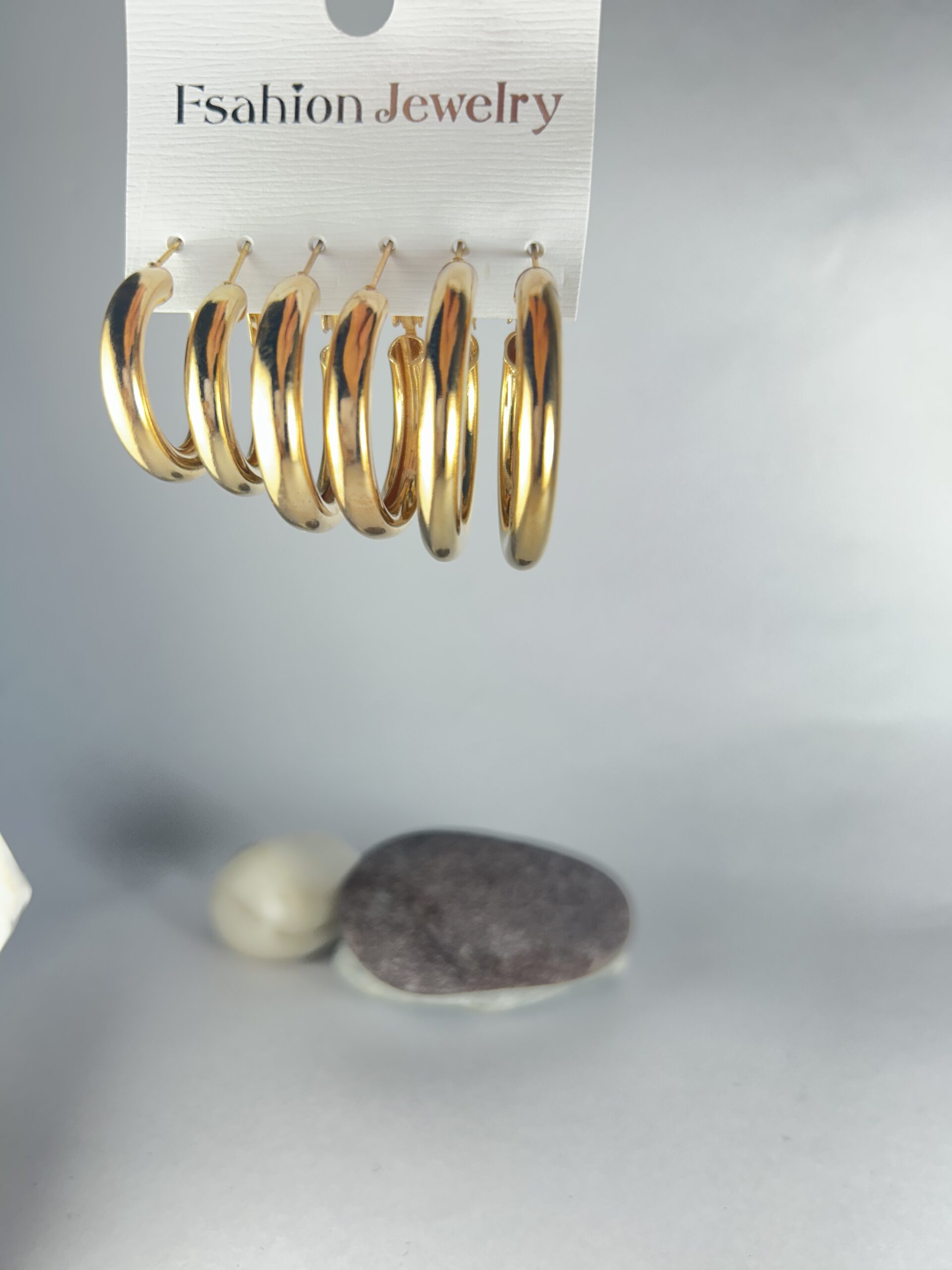 Gold Loops with 3 different design