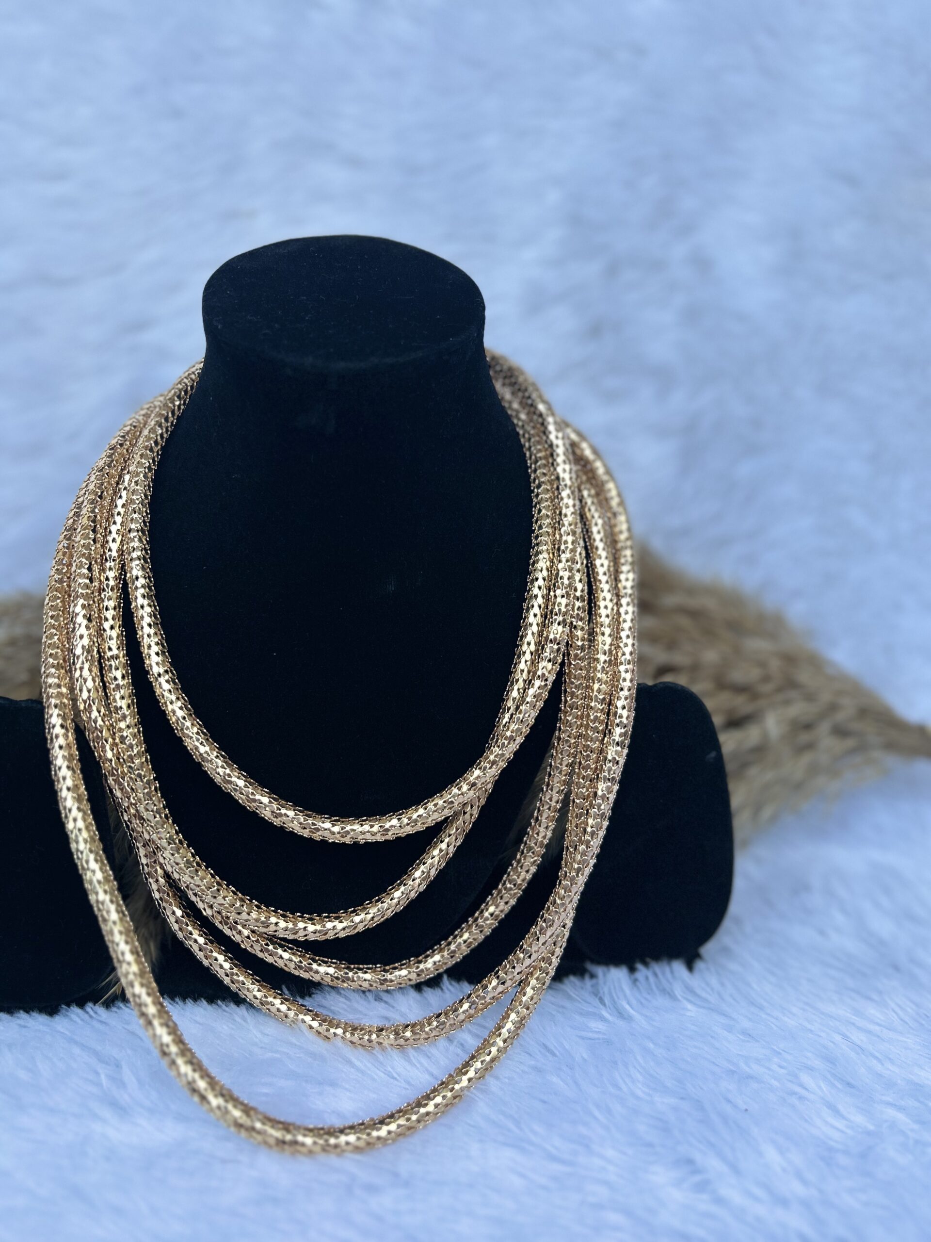 Anti-Tarnish gold Necklace