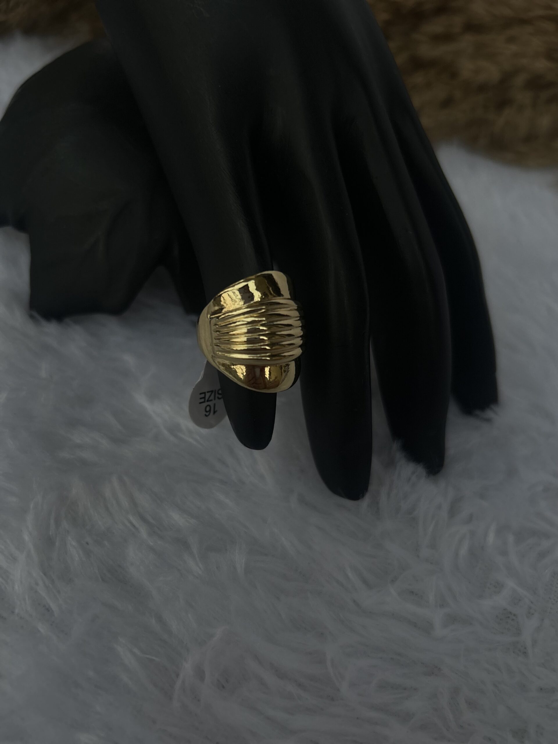 Anti-Tarnish gold Ring