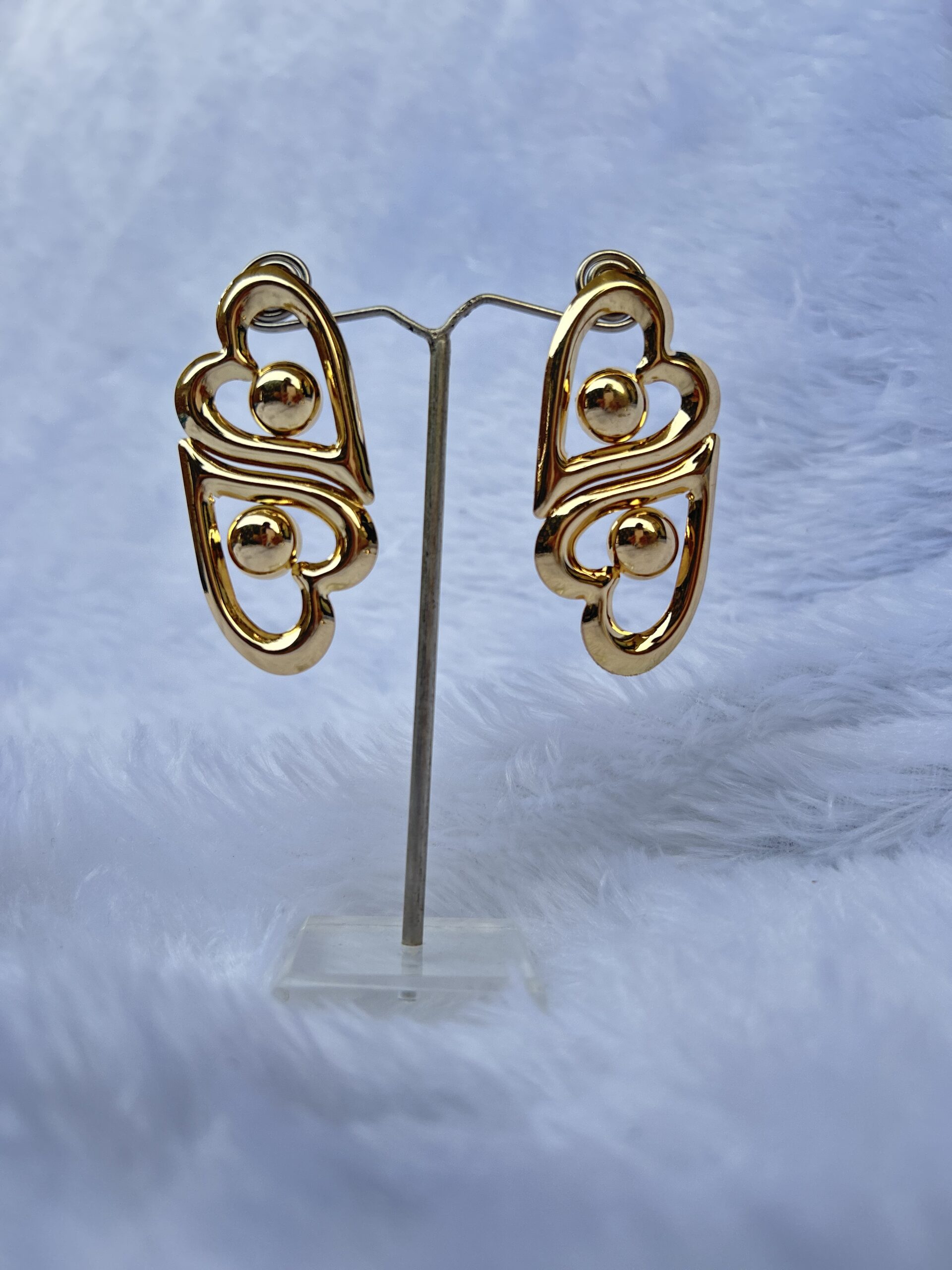 Anti-Tarnish gold Dangle Earrings