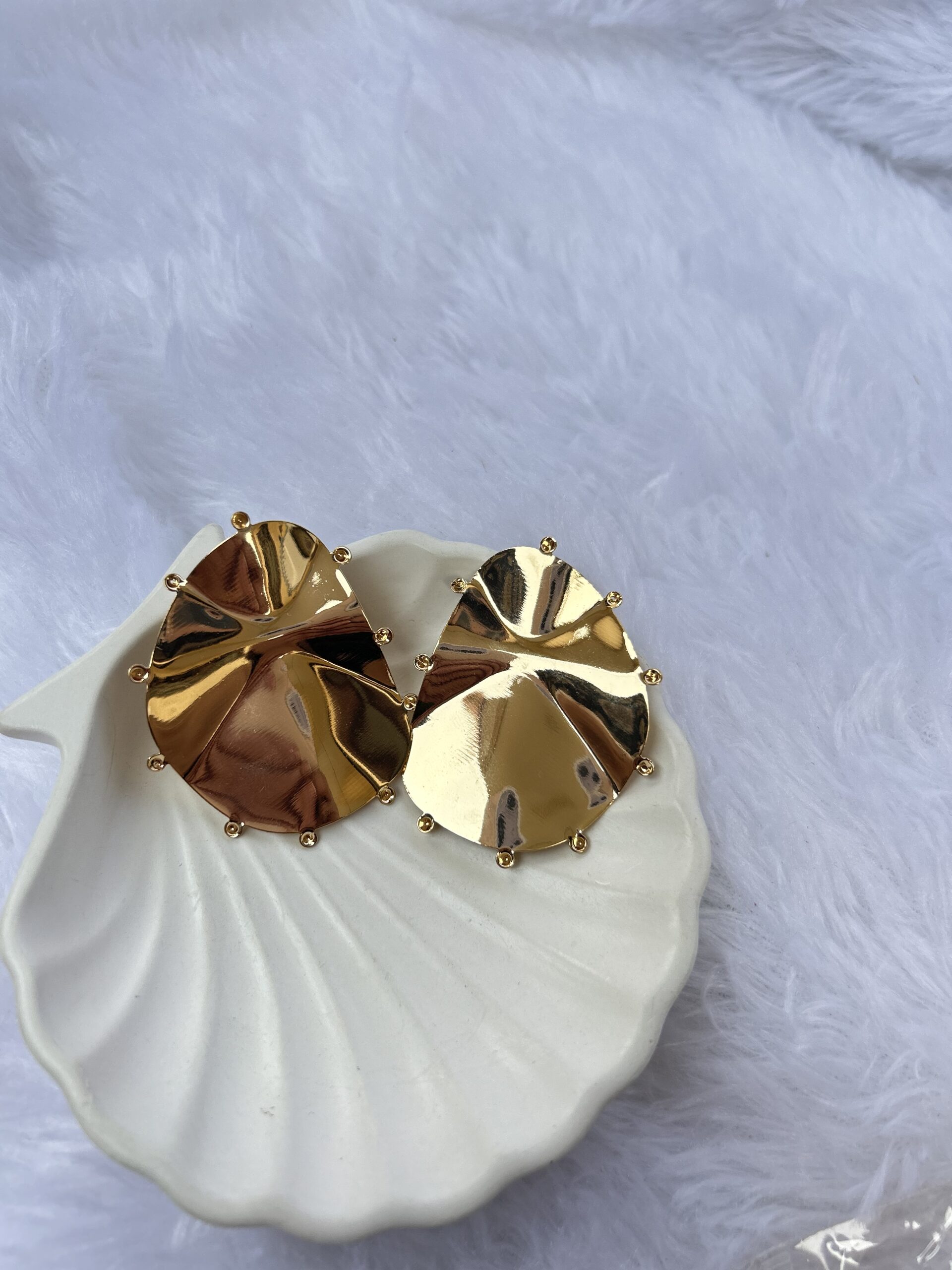 Anti-Tarnish gold Dangle Earrings