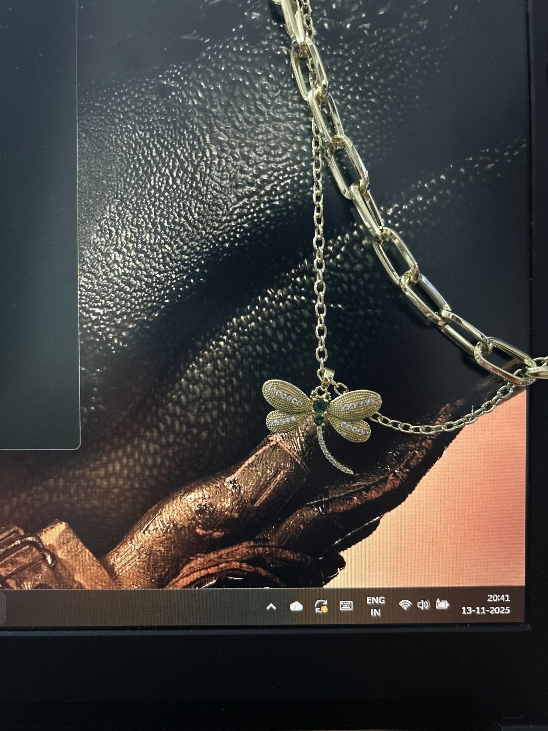 Anti-Tarnish gold necklace - Image 2