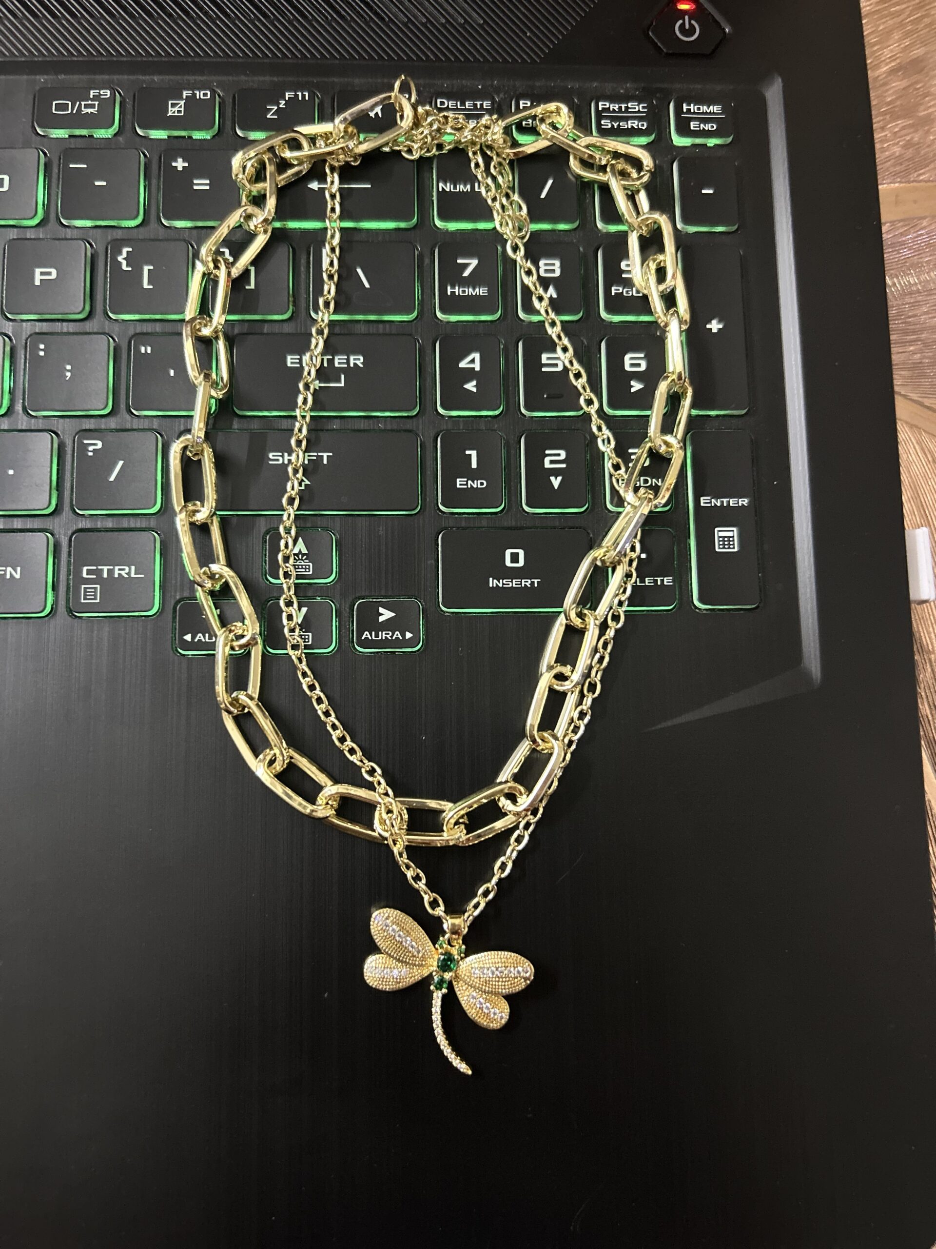 Anti-Tarnish gold necklace - Image 3